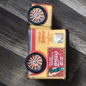 Vintage Coca Cola truck container